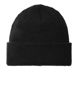 Port Authority® Thermal Knit Cuffed Beanie C955 - Deep Black | Port Authority