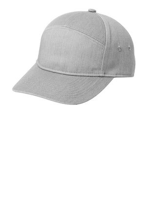 Port Authority® 7-Panel Cap C964 - Heather Grey | Port Authority