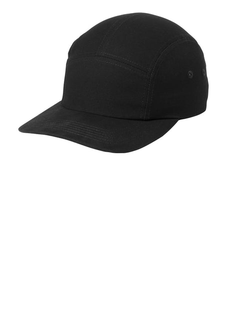 Port Authority® Brushed Cotton Camper Cap C970 - Black | Port Authority