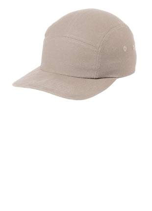 Port Authority® Brushed Cotton Camper Cap C970 - Khaki | Port Authority