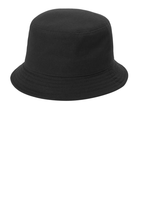 Port Authority® Twill Short Brim Bucket Hat C976 - Black | Port Authority