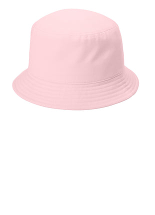 Port Authority® Twill Short Brim Bucket Hat C976 - Cloud Pink | Port Authority
