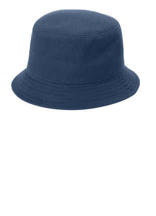 Port Authority® Twill Short Brim Bucket Hat C976 - River Blue Navy | Port Authority