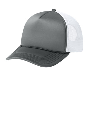 Port Authority® Foam Truck'N Cap C993 - Deep Smoke/ Deep Smoke/ White | Port Authority