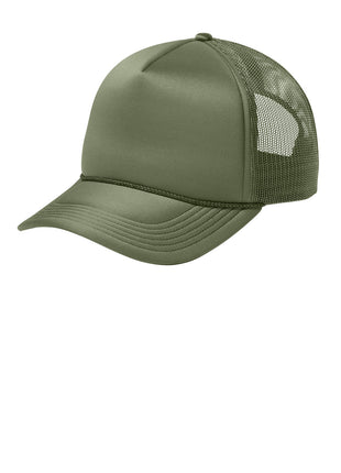 Port Authority® Foam Truck'N Cap C993 - Olive Drab Green | Port Authority