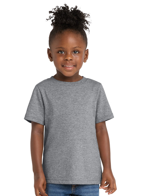 Port & Co™ Toddler Core Cotton Tee. CAR54T - Athletic Heather | Port & Co