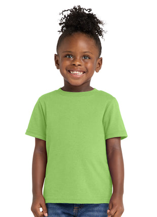 Port & Co™ Toddler Core Cotton Tee. CAR54T - Lime | Port & Co