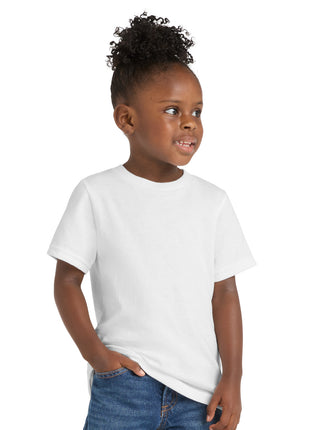 Port & Co™ Toddler Core Cotton Tee. CAR54T - White | Port & Co