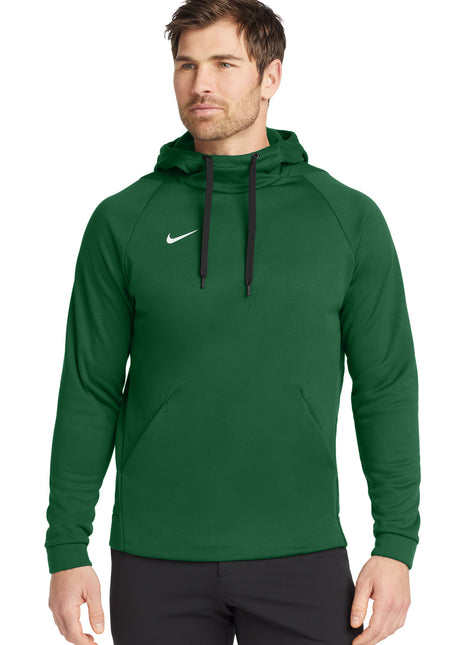 Nike Therma-FIT Pullover Fleece Hoodie  CN9473 - Team Dark Green | Nike