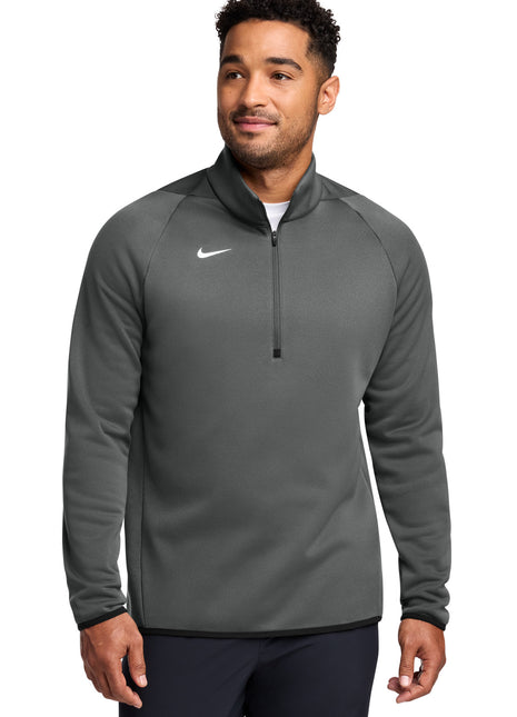 Nike Therma-FIT 1/4-Zip Fleece CN9492 - Team Anthracite | Nike
