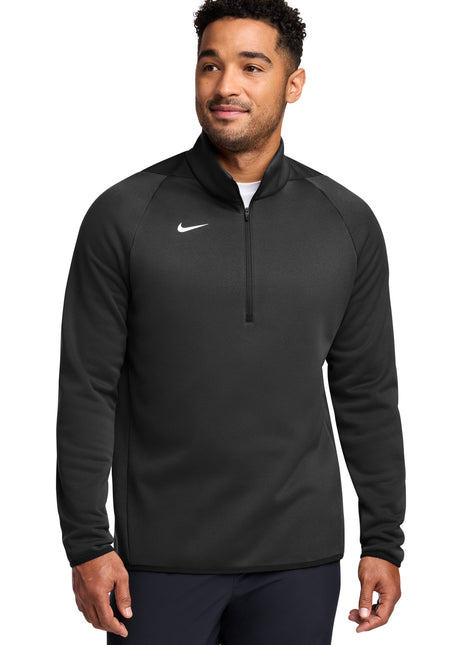 Nike Therma-FIT 1/4-Zip Fleece CN9492 - Team Black | Nike