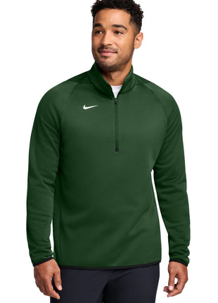 Nike Therma-FIT 1/4-Zip Fleece CN9492 - Team Dark Green | Nike