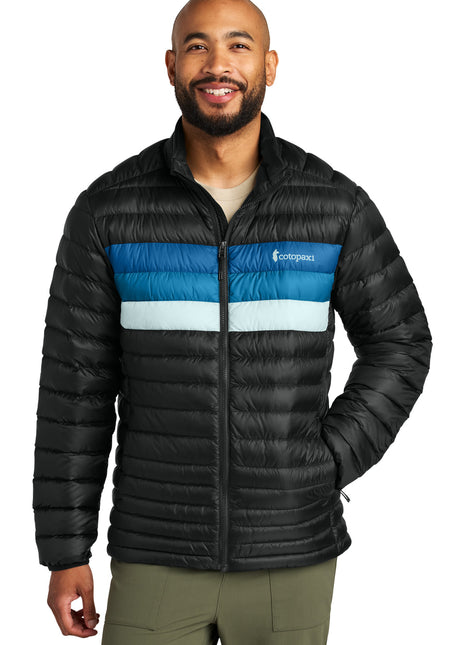 Cotopaxi® Fuego Down Jacket COTOM1687 - Black/ Atlantic | Cotopaxi