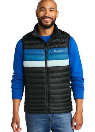 Cotopaxi® Fuego Down Vest COTOM1689 - Black/ Atlantic | Cotopaxi