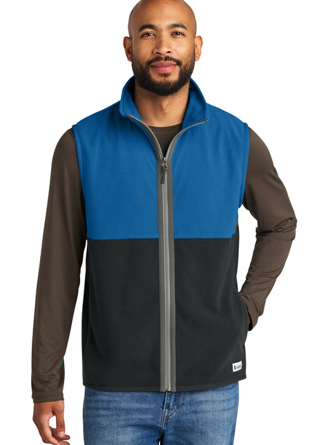 Cotopaxi® Amado Fleece Vest COTOM1693 - Atlantic/ Black | Cotopaxi