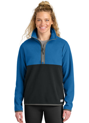 Cotopaxi® Women's Amado 1/2-Zip Fleece COTOW1692 - Atlantic/ Black | Cotopaxi