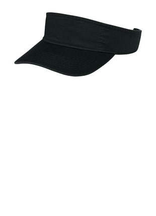 Port Authority® Fashion Visor.  CP45 - Black | Port Authority