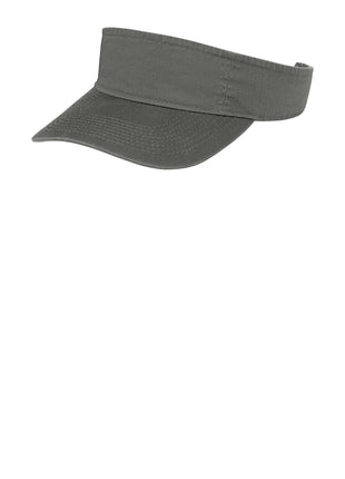 Port Authority® Fashion Visor.  CP45 - Charcoal | Port Authority