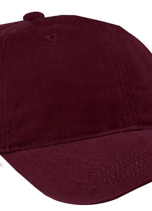 Port Authority® Brushed Twill Low Profile Cap.  CP77 - Maroon | Port Authority