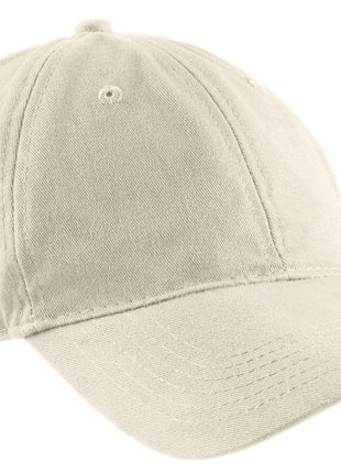 Port Authority® Brushed Twill Low Profile Cap.  CP77 - Stone | Port Authority