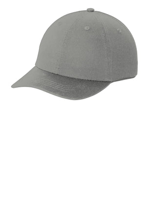 Port Authority® Washed Twill Cap.  CP78 - Deep Smoke | Port Authority