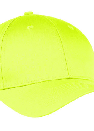 Port Authority® Six-Panel Twill Cap.  CP80 - Neon Yellow | Port Authority