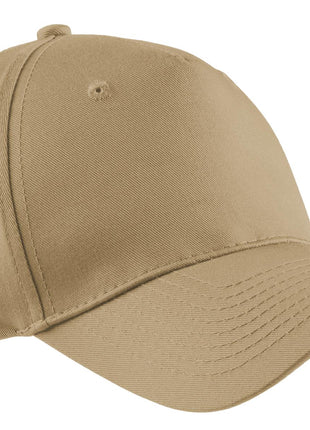 Port Authority® Five-Panel Twill Cap.  CP86 - Khaki | Port Authority