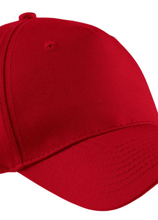 Port Authority® Five-Panel Twill Cap.  CP86 - Red | Port Authority