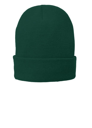 Port Authority® Fleece-Lined Knit Cap. CP90L - Athletic Green | Port Authority