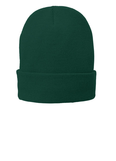 Port Authority® Fleece-Lined Knit Cap. CP90L - Athletic Green | Port Authority