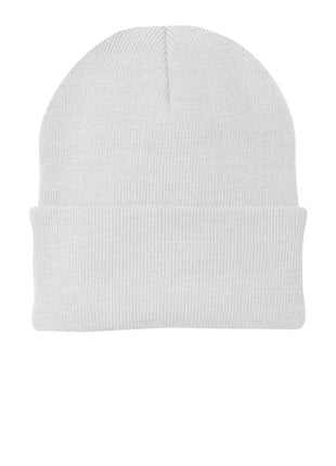 Port Authority® Knit Cap.  CP90 - White | Port Authority