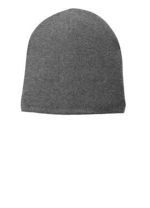 Port Authority® Fleece-Lined Beanie Cap. CP91L - Athletic Oxford | Port Authority