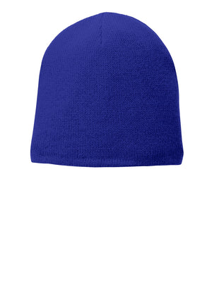 Port Authority® Fleece-Lined Beanie Cap. CP91L - Athletic Royal | Port Authority