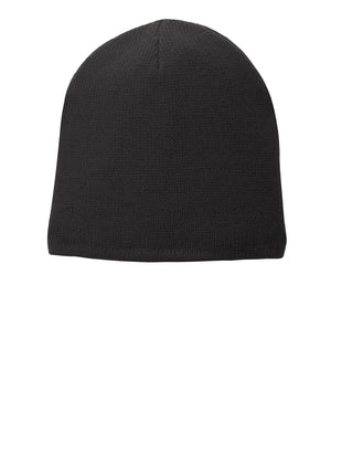 Port Authority® Fleece-Lined Beanie Cap. CP91L - Black | Port Authority