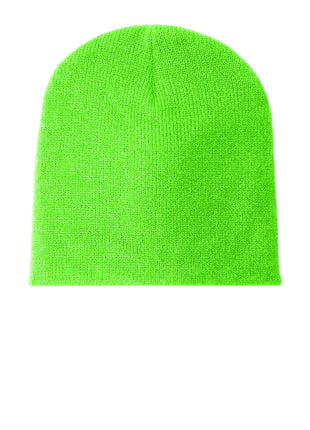 Port Authority® Beanie Cap.  CP91 - Neon Green | Port Authority