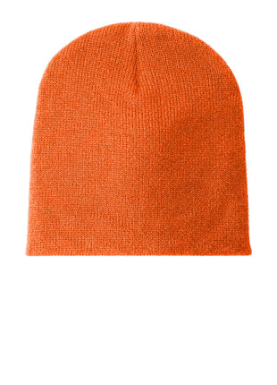 Port Authority® Beanie Cap.  CP91 - Neon Orange | Port Authority