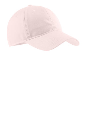Port Authority® Soft Brushed Canvas Cap. CP96 - Light Pink | Port Authority