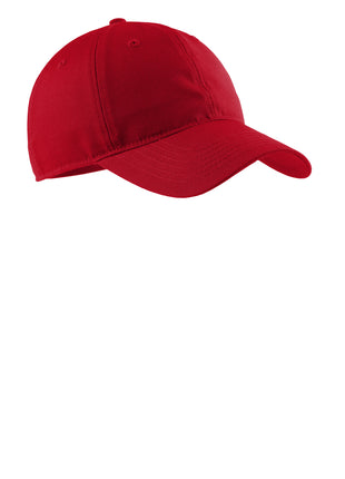 Port Authority® Soft Brushed Canvas Cap. CP96 - Red | Port Authority