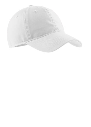 Port Authority® Soft Brushed Canvas Cap. CP96 - White | Port Authority