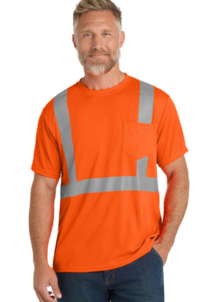 CornerStone ® ANSI 107 Class 2 Mesh Tee. CS200 - Safety Orange | CornerStone