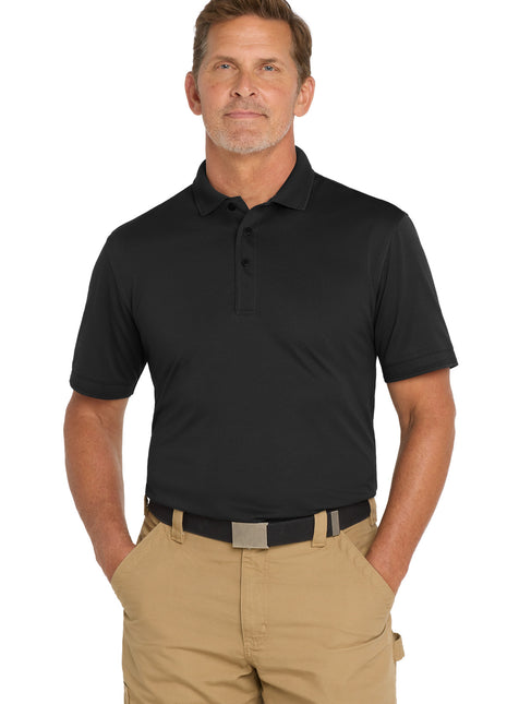 CornerStone ® Industrial Snag-Proof Pique Polo. CS4020 - Black | CornerStone