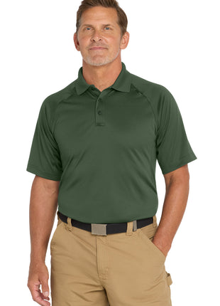 CornerStone® - Select Snag-Proof Tactical Polo. CS410 - Dark Green | CornerStone