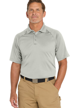 CornerStone® - Select Snag-Proof Tactical Polo. CS410 - Light Grey | CornerStone