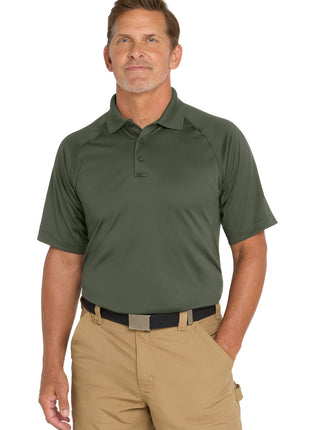 CornerStone® - Select Snag-Proof Tactical Polo. CS410 - Tactical Green | CornerStone