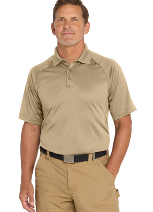 CornerStone® - Select Snag-Proof Tactical Polo. CS410 - Tan | CornerStone