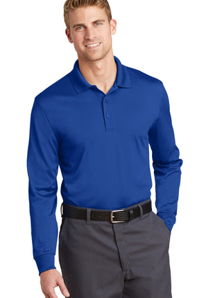 CornerStone® Select Snag-Proof Long Sleeve Polo. CS412LS - Royal | CornerStone