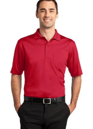 CornerStone® Select Snag-Proof Pocket Polo. CS412P - Red | CornerStone