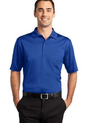 CornerStone® Select Snag-Proof Pocket Polo. CS412P - Royal | CornerStone