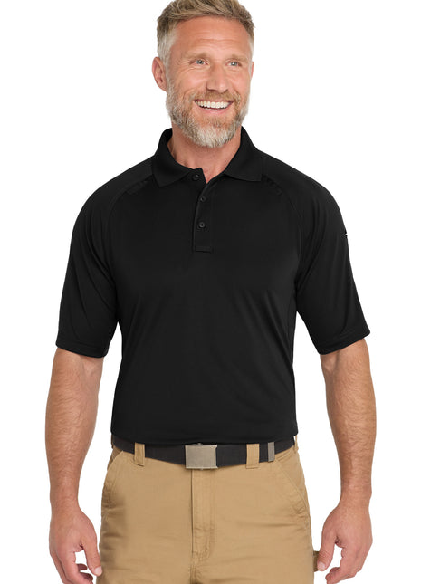 CornerStone ® Select Lightweight Snag-Proof Tactical Polo. CS420 - Black | CornerStone