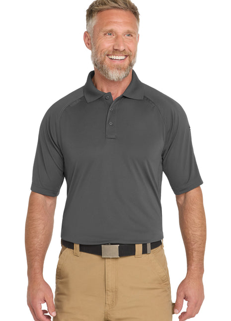 CornerStone ® Select Lightweight Snag-Proof Tactical Polo. CS420 - Charcoal | CornerStone